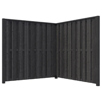 Schutting Startpakket Tuinscherm Royal Antraciet Ca. 3,8 Meter Lang 5 Schutting Startpakket Tuinscherm Royal Antraciet Ca. 3,8 Meter Lang - Afbeelding 5