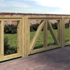 Tuinhekpoort Donau Ca. 60x100 Cm -Tuin En Buiten 123 1063