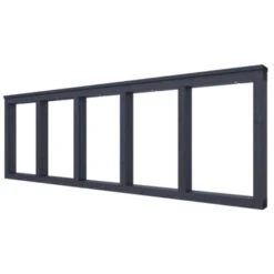 TUINHEK DONAU 60X180CM ANTRACIET -Tuin En Buiten 123 1097