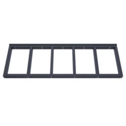 TUINHEK DONAU 60X180CM ANTRACIET -Tuin En Buiten 123 1099