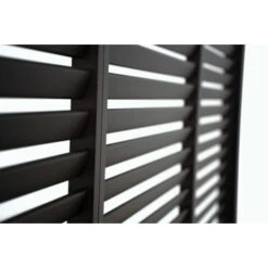 Zijwand Louvre Voor Pergola Classic & Deluxe Zwart 300 Series -Tuin En Buiten 123 115