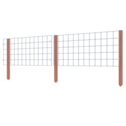 Gaas Startpakket Tuinhek Hardhout 75x180cm liggend -Tuin En Buiten 123 1169