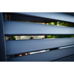 Zijwand Louvre Voor Pergola Classic & Deluxe Zwart 300 Series -Tuin En Buiten 123 118