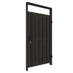 Poortpakket Antraciet Op Metalen Frame 17 Poortpakket Antraciet Op Metalen Frame -Tuin En Buiten 123 1220