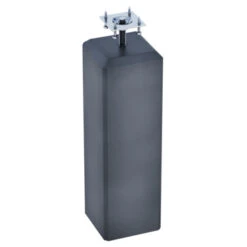 Betonpoer Antraciet Inclusief Plaat -Tuin En Buiten 123 1251