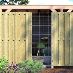 Gaas Startpakket Tuinhek Grenen 180x75cm  -Tuin En Buiten 123 1269