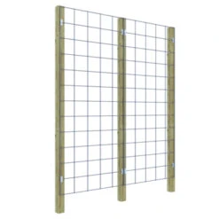 Gaas Startpakket Tuinhek Grenen 180x75cm  -Tuin En Buiten 123 1273