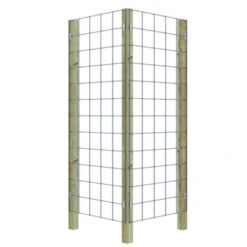 Gaas Startpakket Tuinhek Grenen 180x75cm  -Tuin En Buiten 123 1275