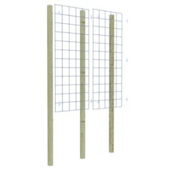 Gaas Startpakket Tuinhek Grenen 180x75cm  -Tuin En Buiten 123 1277