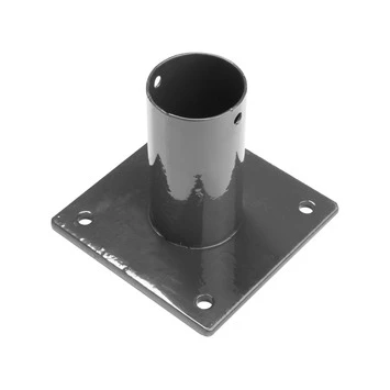 Voet Voor Ronde Paal Antraciet 60 Mm 1 Voet Voor Ronde Paal Antraciet 60 Mm