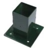 Voet Voor Vierkante Paal Groen 60/60 Mm