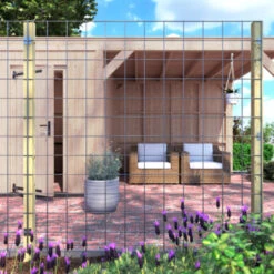 Gaas Startpakket Tuinhek Grenen 180x180cm  -Tuin En Buiten 123 1418