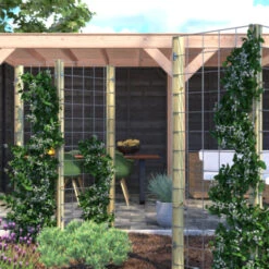 Gaas Volgpakket Tuinhek Grenen 180x75cm  -Tuin En Buiten 123 1466