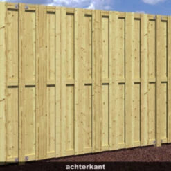 Schutting Royal Grenen Ca. 180x180 Cm -Tuin En Buiten 123 1539