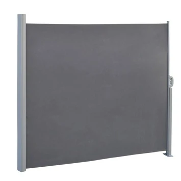 Windscherm Oprolbaar Antraciet 300x160cm 1 Windscherm Oprolbaar Antraciet 300x160cm