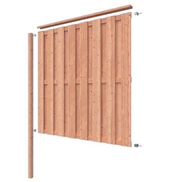 Schutting Volgpakket Tuinscherm Douglas Ca. 1,9 Meter Lang 5 Schutting Volgpakket Tuinscherm Douglas Ca. 1,9 Meter Lang - Afbeelding 5