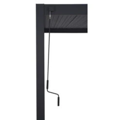 Pergola Deluxe Zwart 3,6x3,6m -Tuin En Buiten 123 159