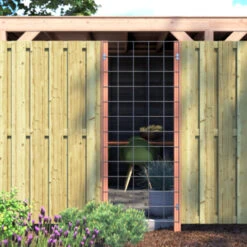 Gaas Startpakket Tuinhek Hardhout 180x75cm  -Tuin En Buiten 123 1601