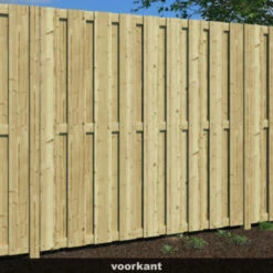 Schutting Jumbo Grenen Recht Ca. 180x180 Cm -Tuin En Buiten 123 1616