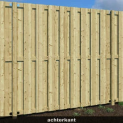 Schutting Jumbo Grenen Recht Ca. 180x180 Cm -Tuin En Buiten 123 1617
