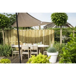 Schutting Jumbo Grenen Recht Ca. 180x180 Cm -Tuin En Buiten 123 1619