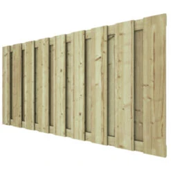 Tuinscherm Grenen Recht 90x180cm -Tuin En Buiten 123 1639