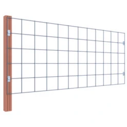 Gaas Volgpakket Tuinhek Hardhout 75x180cm liggend -Tuin En Buiten 123 1752