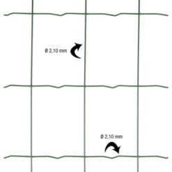 Betafence Pantanet Light Tuingaas 80cm X 25m Groen -Tuin En Buiten 123 1811