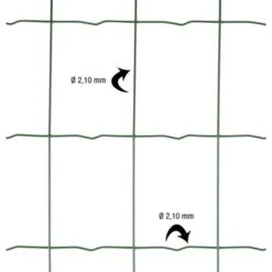 Betafence Pantanet Light Tuingaas 80cm X 10m Groen -Tuin En Buiten 123 1835