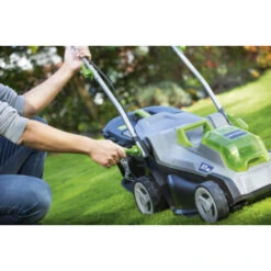 LUX 20V Accu Grasmaaier 37cm Incl. 2 Accu's 4,0Ah + Lader -Tuin En Buiten 123 2146