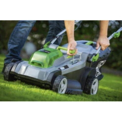 LUX 20V Accu Grasmaaier 37cm Incl. 2 Accu's 4,0Ah + Lader -Tuin En Buiten 123 2152