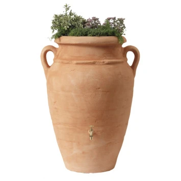 Garantia Regenton Amfoor Antiek Terracotta 600 Liter 2 Garantia Regenton Amfoor Antiek Terracotta 600 Liter - Afbeelding 2