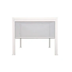 Zijwand Voor Pergola Classic & Deluxe Wit 300 Series -Tuin En Buiten 123 228