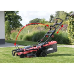 SKIL 20V Grasmaaier 0140BA Brushless 43cm + 2 Accu's 4,0Ah + Snellader -Tuin En Buiten 123 2647