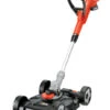 Black & Decker BLACK+DECKER 18V 3-in-1 Strimmer LI-ION 20 Cm Incl. 2,0Ah Accu + Lader