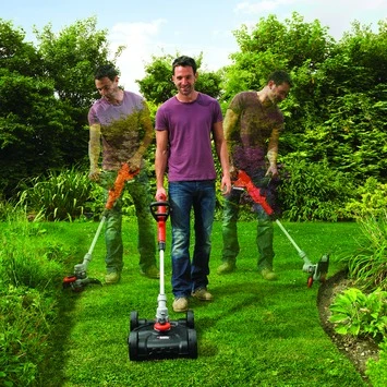 Black & Decker BLACK+DECKER 18V 3-in-1 Strimmer LI-ION 20 Cm Incl. 2,0Ah Accu + Lader 8 Black & Decker BLACK+DECKER 18V 3-in-1 Strimmer LI-ION 20 Cm Incl. 2,0Ah Accu + Lader - Afbeelding 8