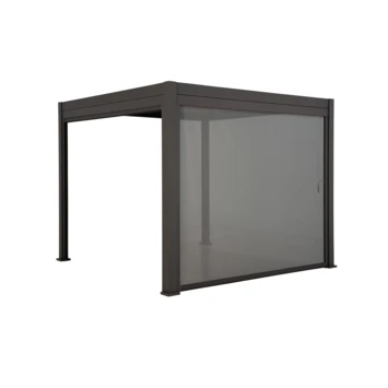 Zijwand Voor Pergola Classic & Deluxe Zwart 400 Series 1 Zijwand Voor Pergola Classic & Deluxe Zwart 400 Series