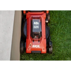 SKIL 20V Grasmaaier 0130BA Brushless 34cm + 2 Accu's 2,0Ah + Snellader -Tuin En Buiten 123 3370