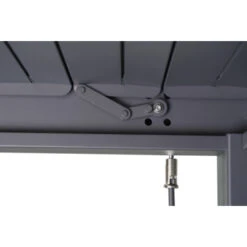 Pergola Deluxe Zwart 3,6x7,2m -Tuin En Buiten 123 338