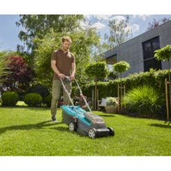 Gardena 2x18V Grasmaaier 32cm Powermax 32/36V (Incl 2 Accu's 2.5Ah + Oplader) -Tuin En Buiten 123 3396