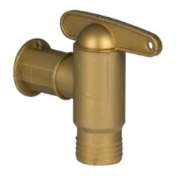 Garantia Messingkleurig Kunststof Kraantje Voor Regentonnen -Tuin En Buiten 123 342