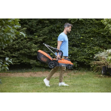 Black & Decker BLACK+DECKER 2x18V Grasmaaier BCMW33184L2-QW 33 Cm Incl. Twee 4,0 Ah Accu's 8 Black & Decker BLACK+DECKER 2x18V Grasmaaier BCMW33184L2-QW 33 Cm Incl. Twee 4,0 Ah Accu's - Afbeelding 8