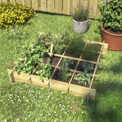 Moestuinbak Vierkant Ca. 120x120 Cm -Tuin En Buiten 123 363