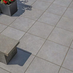 Keramische Terrastegel Kerastrada Cerajoy Grijs 60x60x3 Cm -Tuin En Buiten 123 3828