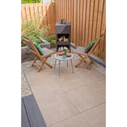 Ceramidrain Concrete Beige 60x60x4 Cm -Tuin En Buiten 123 4005