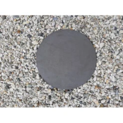 Staptegel Rond 30cm Grijs -Tuin En Buiten 123 4029