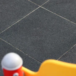 Rubber Tegel Zwart 50x50x2,5 Cm -Tuin En Buiten 123 4091