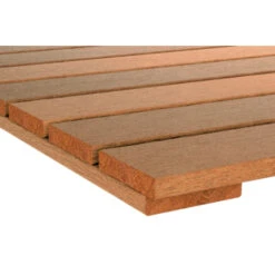 Vlondertegel Glad Hardhout Ca. 100x100 Cm -Tuin En Buiten 123 4230