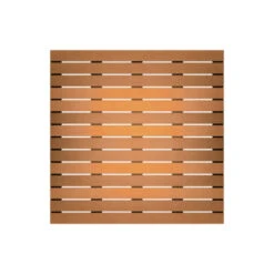 Vlondertegel Glad Hardhout Ca. 100x100 Cm -Tuin En Buiten 123 4233