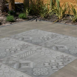 Keramische Terrastegel Kerastrada Cerajoy Mozaiek Grijs 60x60x3 Cm 9 Keramische Terrastegel Kerastrada Cerajoy Mozaiek Grijs 60x60x3 Cm -Tuin En Buiten 123 4243